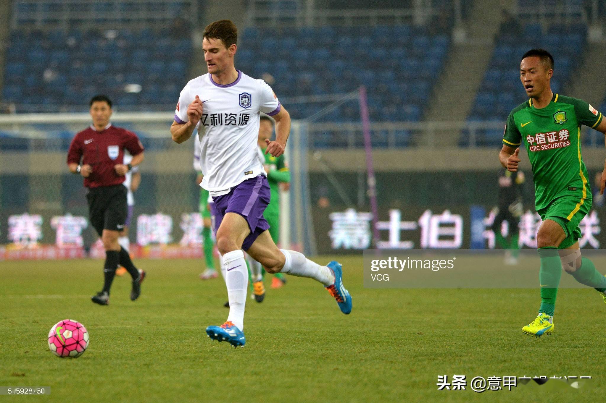 贵州人和战平天津泰达，中超积分季内背